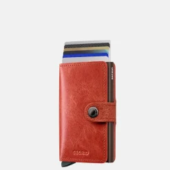Pasjeshouders | Heren Portemonnees^Secrid Miniwallet pasjeshouder vintage orange