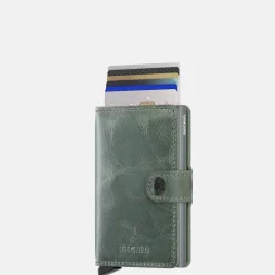 Pasjeshouders | Heren Portemonnees^Secrid Miniwallet pasjeshouder vintage sage
