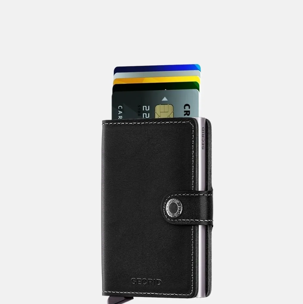 Pasjeshouders | Heren Portemonnees^Secrid Miniwallet pasjeshouder black