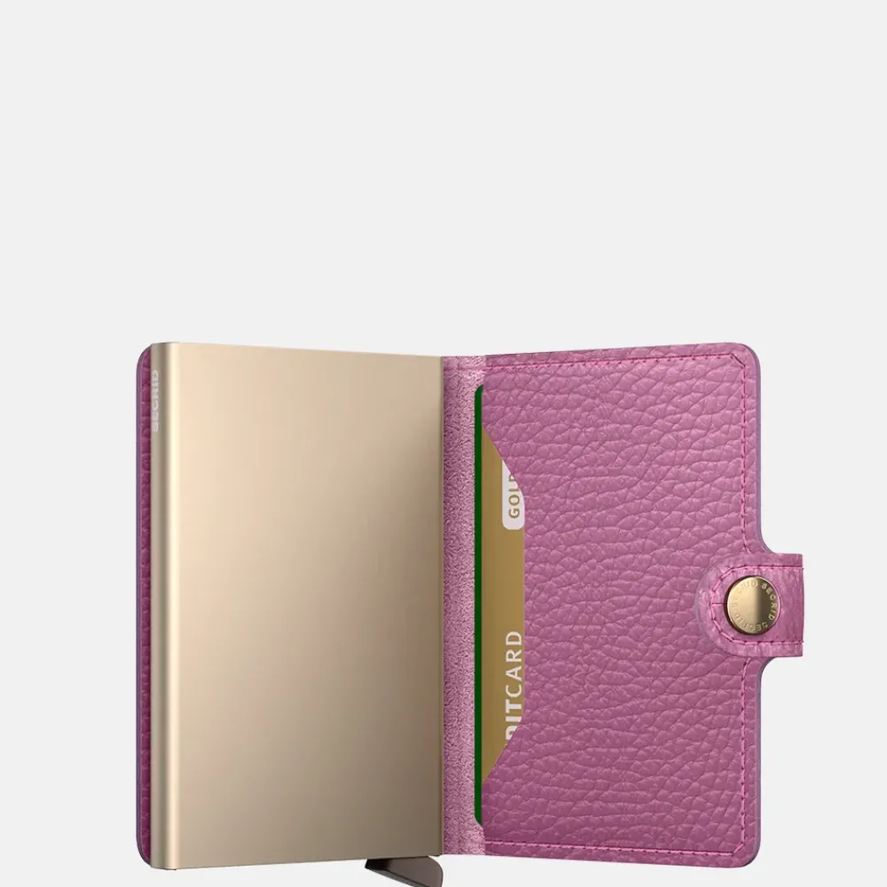 Pasjeshouders | Heren Portemonnees^Secrid Miniwallet pasjeshouder pebble orchid