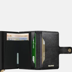 Pasjeshouders | Heren Portemonnees^Secrid Miniwallet pasjeshouder Emboss diamond black