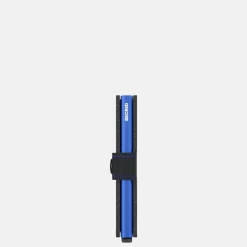 Pasjeshouders | Heren Portemonnees^Secrid Miniwallet pasjeshouder matte black & blue