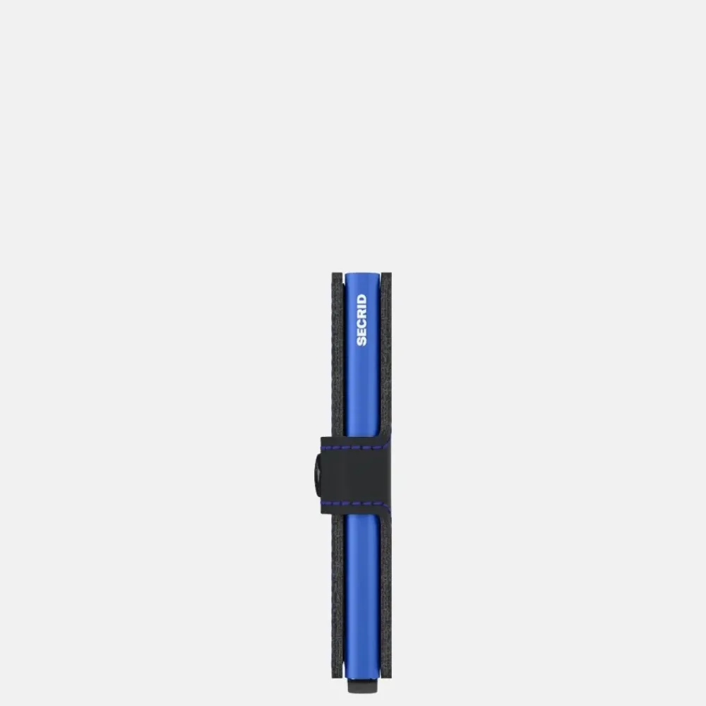 Pasjeshouders | Heren Portemonnees^Secrid Miniwallet pasjeshouder matte black & blue