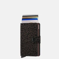 Pasjeshouders | Heren Portemonnees^Secrid Miniwallet pasjeshouder leo brown