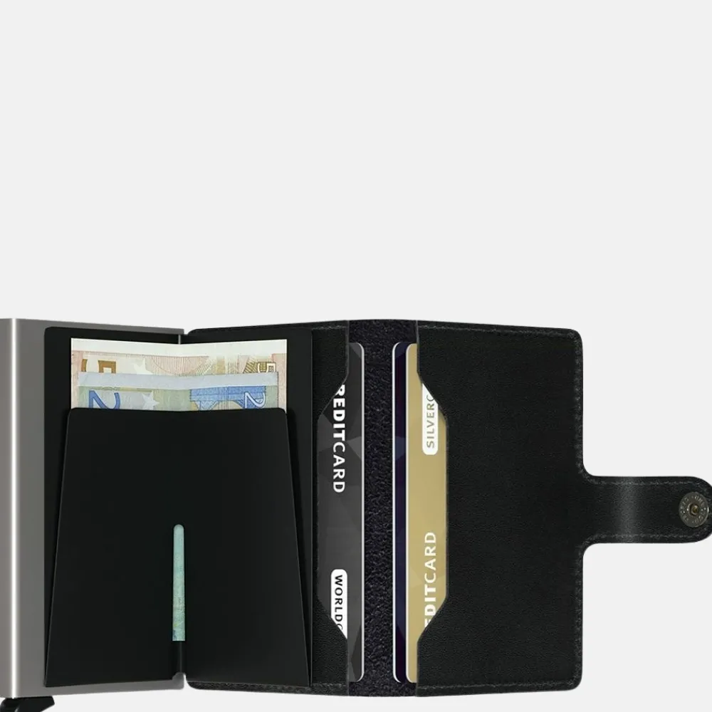 Pasjeshouders | Heren Portemonnees^Secrid Miniwallet pasjeshouder black
