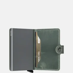 Pasjeshouders | Heren Portemonnees^Secrid Miniwallet pasjeshouder vintage sage