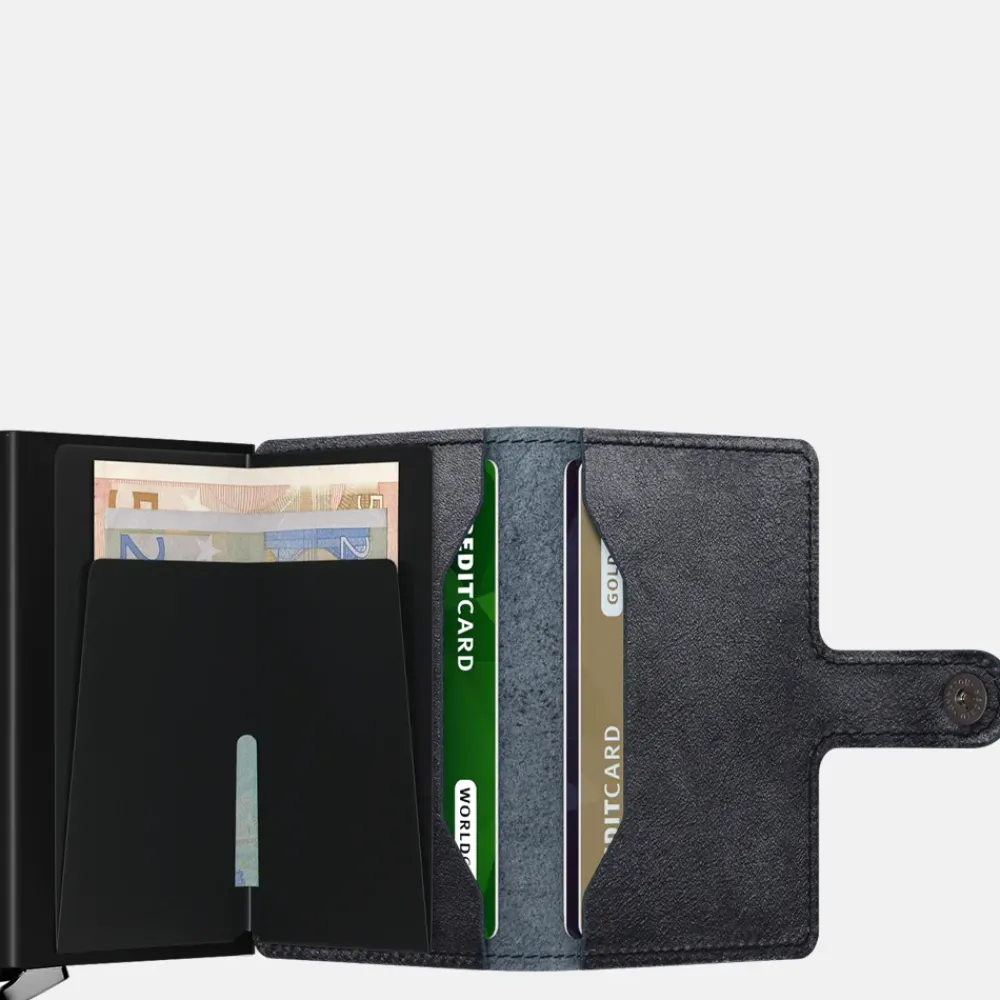 Pasjeshouders | Heren Portemonnees^Secrid Miniwallet pasjeshouder basco navy