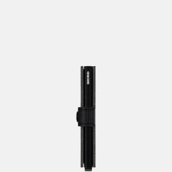 Pasjeshouders | Heren Portemonnees^Secrid Miniwallet pasjeshouder Veg Black Black