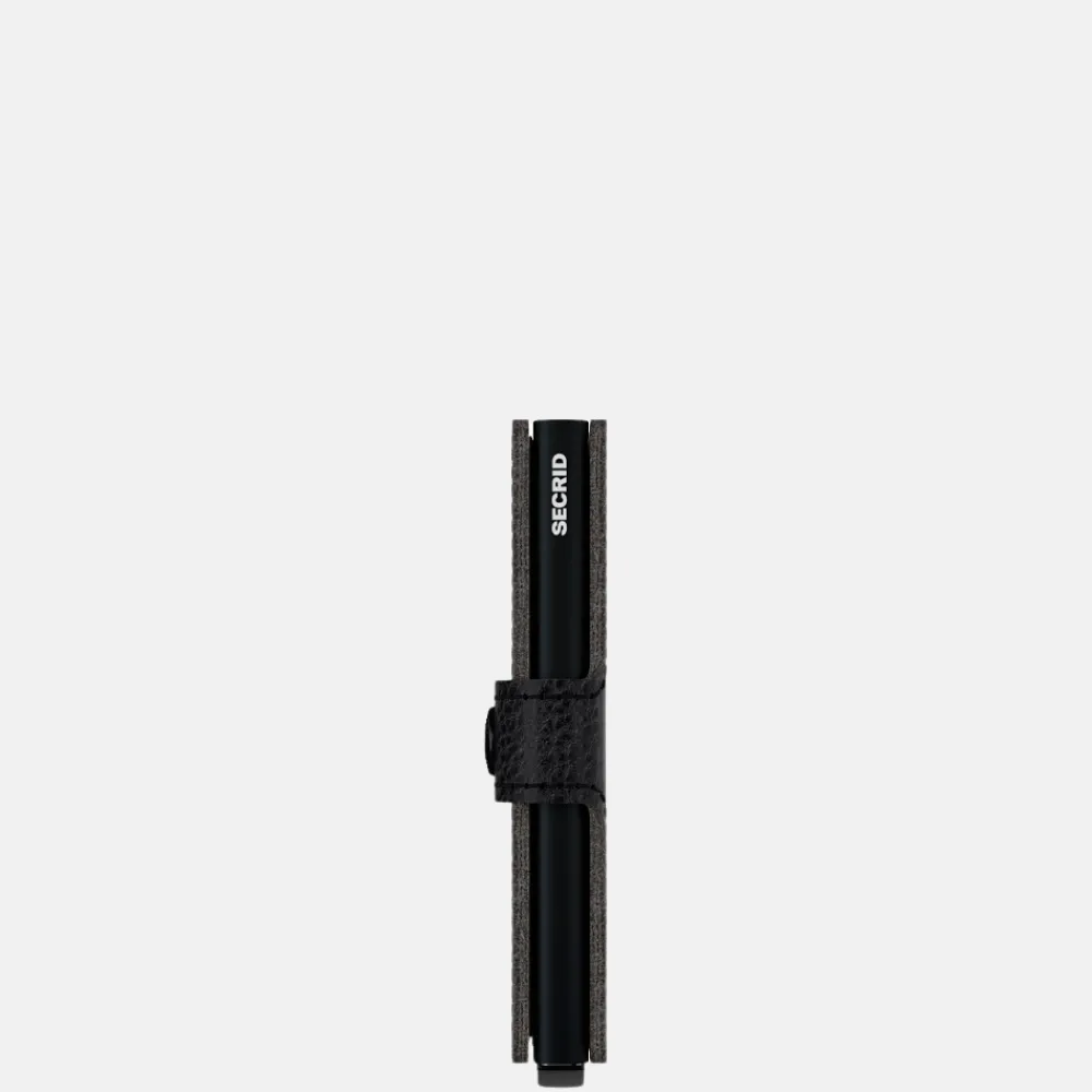 Pasjeshouders | Heren Portemonnees^Secrid Miniwallet pasjeshouder Veg Black Black