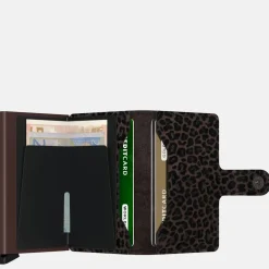 Pasjeshouders | Heren Portemonnees^Secrid Miniwallet pasjeshouder leo brown