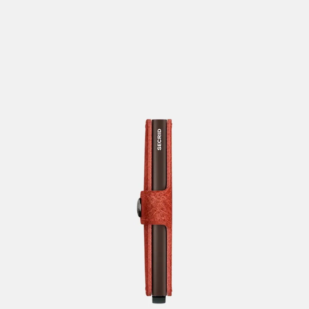 Pasjeshouders | Heren Portemonnees^Secrid Miniwallet pasjeshouder vintage orange