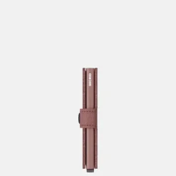 Pasjeshouders | Heren Portemonnees^Secrid Miniwallet vintage mauve