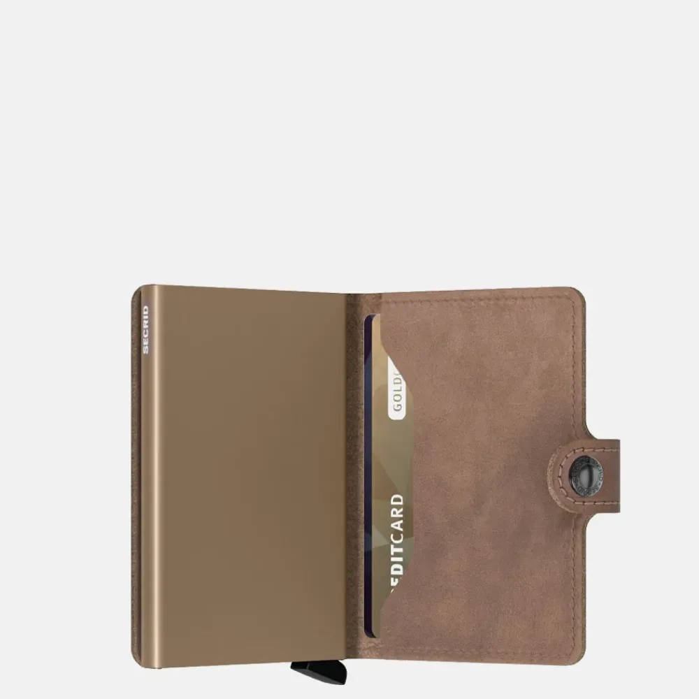 Pasjeshouders | Heren Portemonnees^Secrid Miniwallet vintage taupe