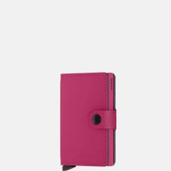 Pasjeshouders | Dames Portemonnees^Secrid Miniwallet Yard pasjeshouder powder fuchsia