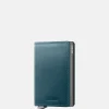 Pasjeshouders | Heren Portemonnees^Secrid Slimwallet Inox Dusk pasjeshouder dusk teal