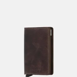 Pasjeshouders | Heren Portemonnees^Secrid Slimwallet pasjeshouder vintage chocolate