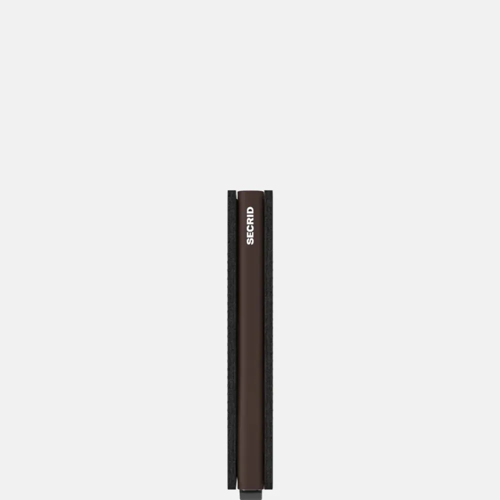 Pasjeshouders | Gepersonaliseerde Portemonnees^Secrid Slimwallet pasjeshouder original black-brown