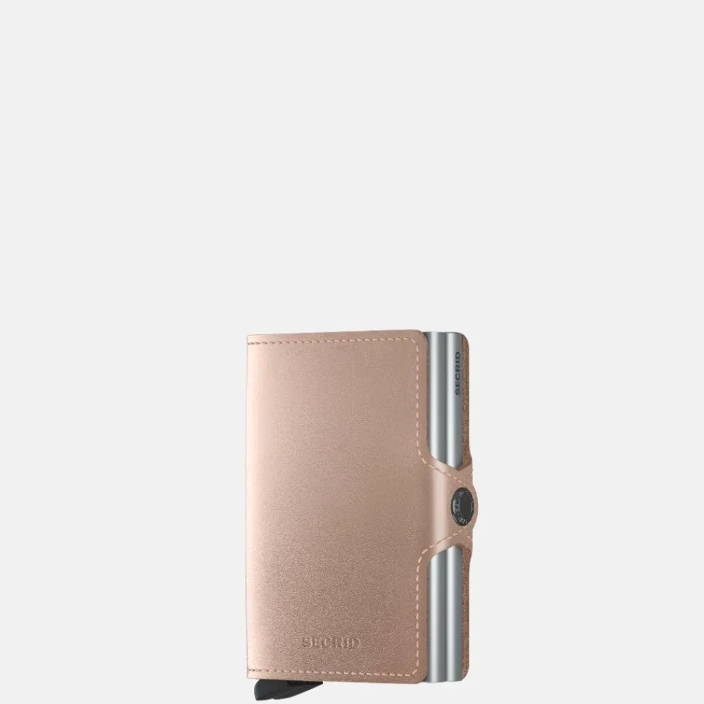 Pasjeshouders | Gepersonaliseerde Portemonnees^Secrid Twinwallet pasjeshouder metallic rose