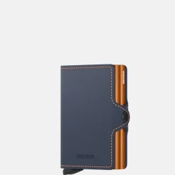 Pasjeshouders | Heren Portemonnees^Secrid Twinwallet pasjeshouder matte night blue&orange