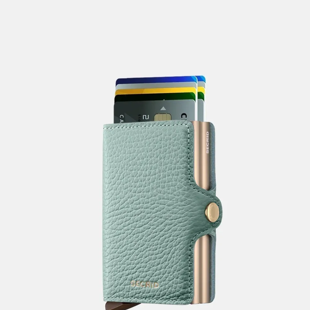Pasjeshouders | Heren Portemonnees^Secrid Twinwallet pasjeshouder pebble sea green