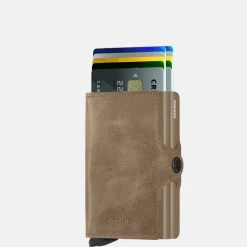 Pasjeshouders | Heren Portemonnees^Secrid Twinwallet pasjeshouder vintage taupe