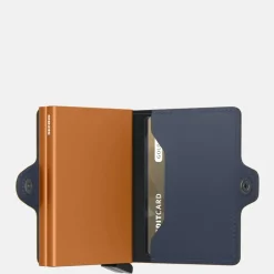 Pasjeshouders | Heren Portemonnees^Secrid Twinwallet pasjeshouder matte night blue&orange