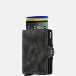 Pasjeshouders | Gepersonaliseerde Portemonnees^Secrid Twinwallet pasjeshouder black vintage