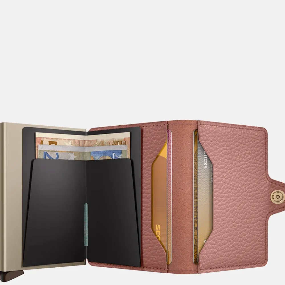 Pasjeshouders | Heren Portemonnees^Secrid Twinwallet pasjeshouder pebble rose