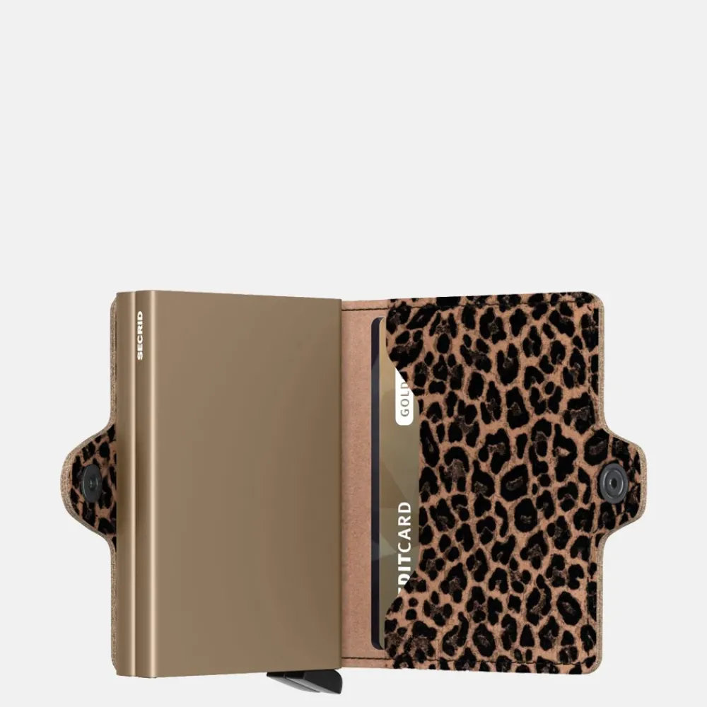 Pasjeshouders | Gepersonaliseerde Portemonnees^Secrid Twinwallet pasjeshouder leo beige
