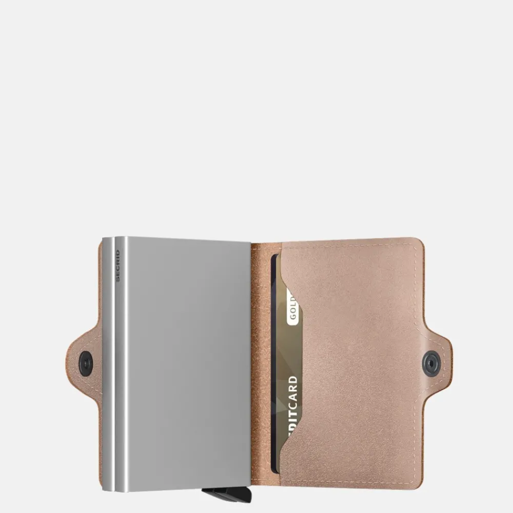 Pasjeshouders | Gepersonaliseerde Portemonnees^Secrid Twinwallet pasjeshouder metallic rose
