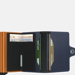 Pasjeshouders | Heren Portemonnees^Secrid Twinwallet pasjeshouder matte night blue&orange