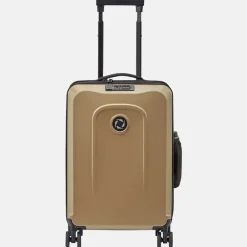 Handbagage Koffers^Senz Foldaway handbagage koffer opvouwbaar 55 cm champagne brown