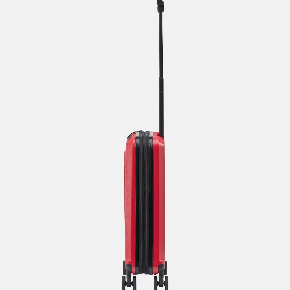 Handbagage Koffers^Senz Foldaway handbagage koffer opvouwbaar 55 cm passion red