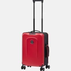 Handbagage Koffers^Senz Foldaway handbagage koffer opvouwbaar 55 cm passion red