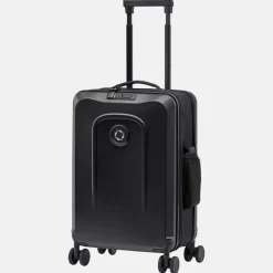 Handbagage Koffers^Senz Foldaway handbagage koffer opvouwbaar 55 cm pure black