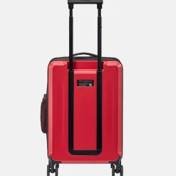 Handbagage Koffers^Senz Foldaway handbagage koffer opvouwbaar 55 cm passion red