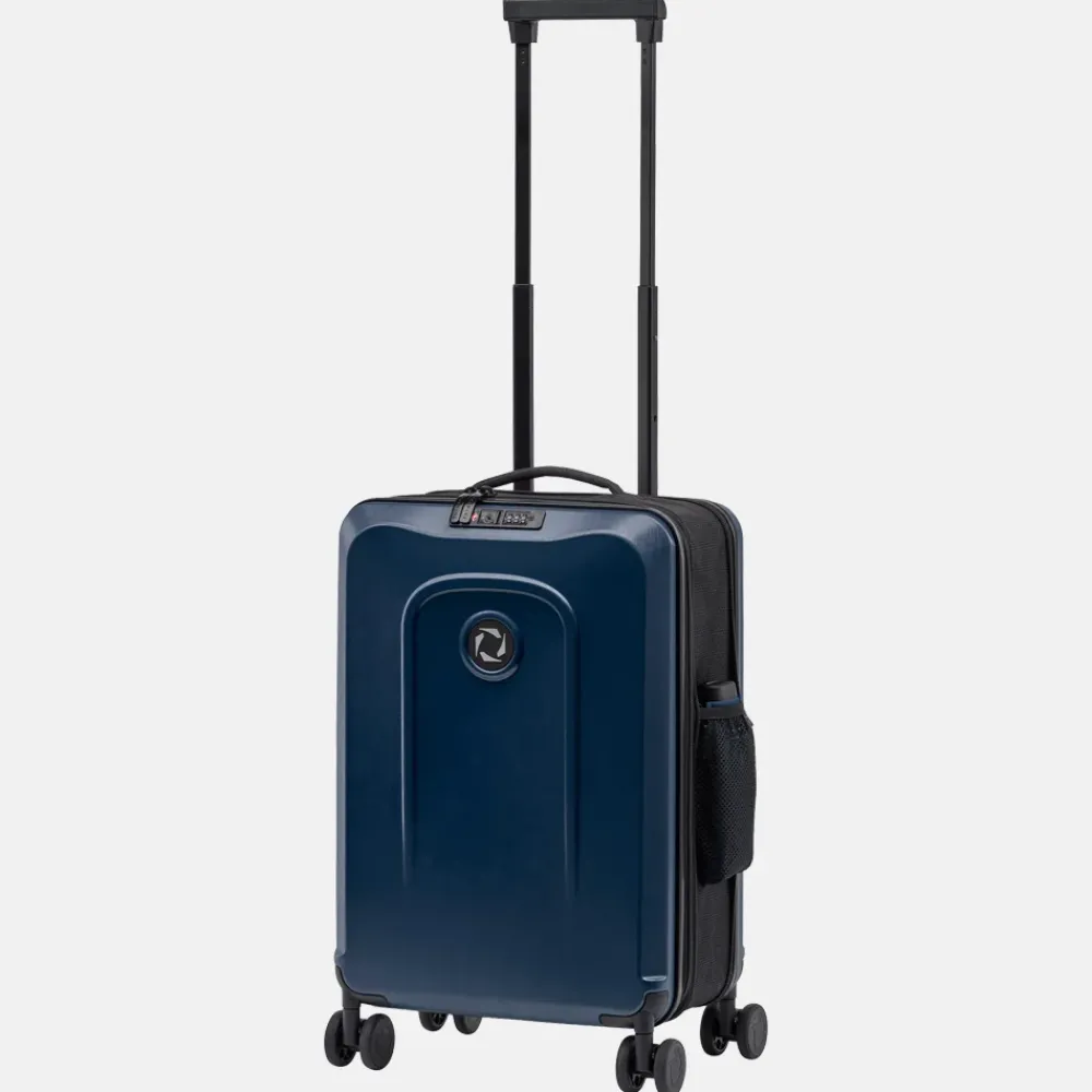 Handbagage Koffers^Senz Foldaway handbagage koffer opvouwbaar 55 cm midnight blue