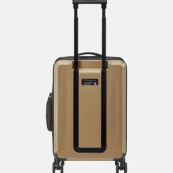 Handbagage Koffers^Senz Foldaway handbagage koffer opvouwbaar 55 cm champagne brown