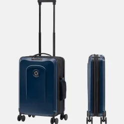 Handbagage Koffers^Senz Foldaway handbagage koffer opvouwbaar 55 cm midnight blue