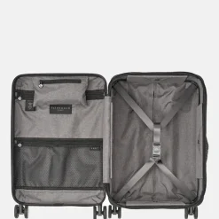 Handbagage Koffers^Senz Foldaway handbagage koffer opvouwbaar 55 cm pure black