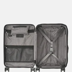 Handbagage Koffers^Senz Foldaway handbagage koffer opvouwbaar 55 cm champagne brown