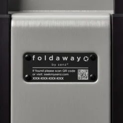 Reiskoffers^Senz Foldaway koffer opvouwbaar 66 cm silk grey