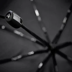 Paraplu'S^Senz Mini Automatic paraplu pure black reflective