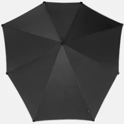Paraplu'S^Senz XXL stokparaplu pure black reflective