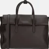 Handtassen^Smaak Amsterdam Barbra handtas XL dark chocolat