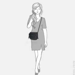 Crossbody Tassen^Smaak Amsterdam Clint crossbody tas navy