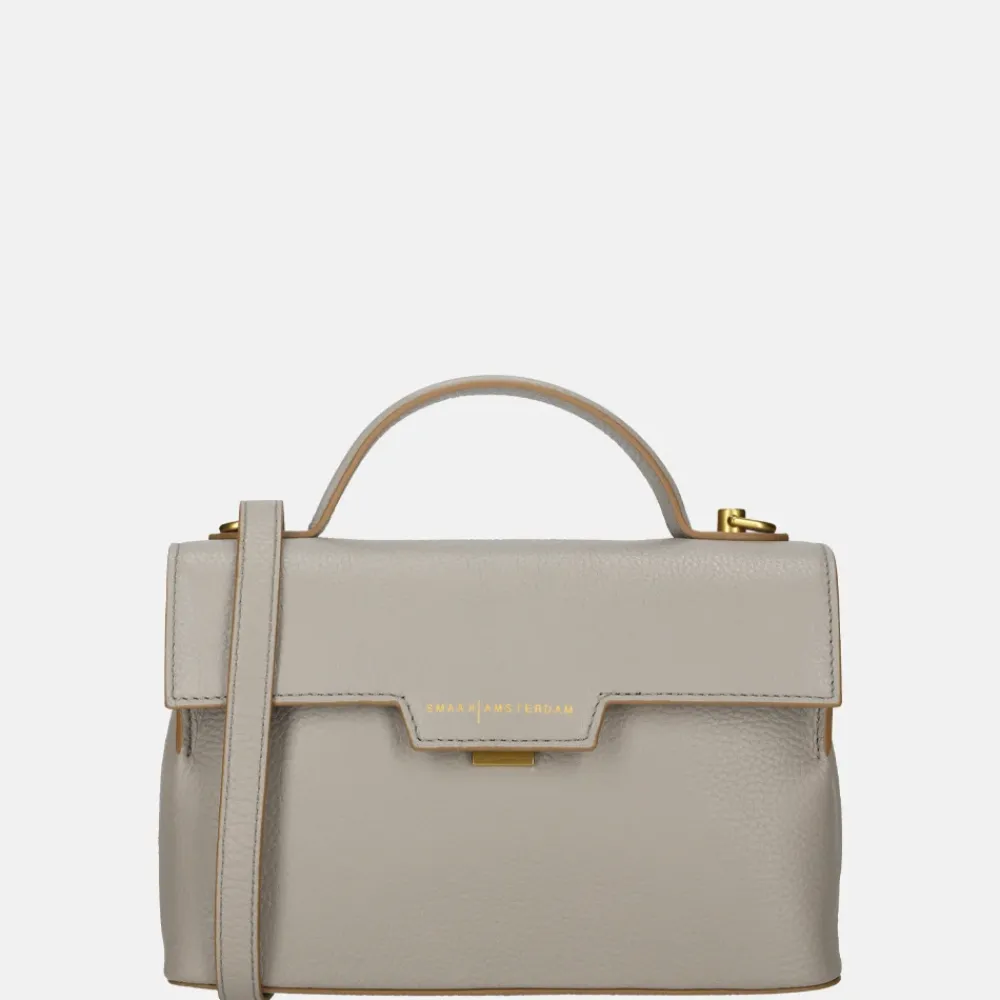Crossbody Tassen^Smaak Amsterdam Flora crossbody tas taupe
