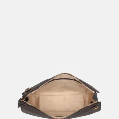 Schoudertassen^Smaak Amsterdam Silke crossbody tas dark chocolat