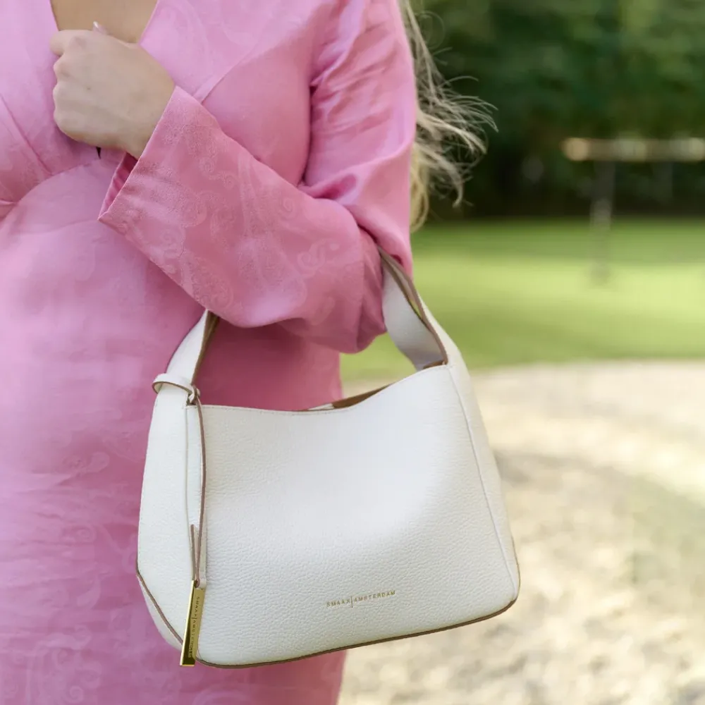 Handtassen^Smaak Amsterdam Sophie handtas cream