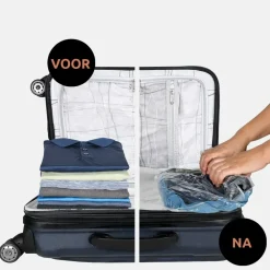 Inpakaccessoires^Spacebuddy 7-delig set incl travelbags inpakaccessoire